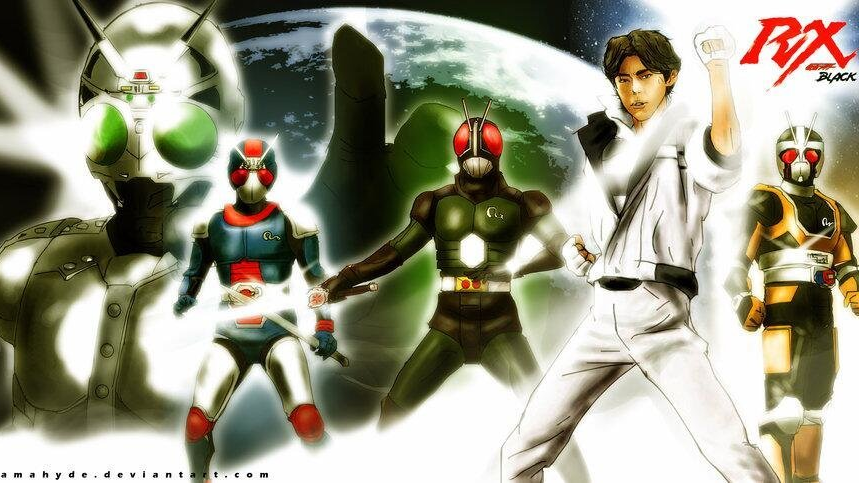 童年认为最帅的男神!最燃的主题曲!wake up!太阳之子!其名为假面骑士BLACK RX!